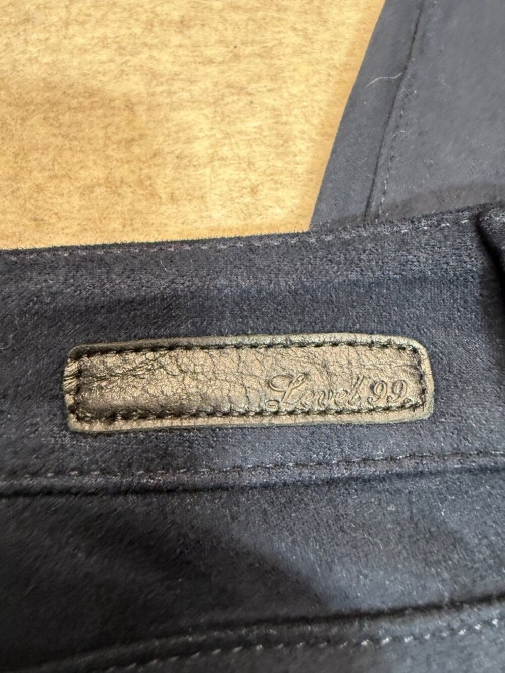 Level 99 Mid Rise Janice Ultra Skinny 5-Pocket Navy Blue Jeans 30" Waist Med NWT - Picture 6 of 12